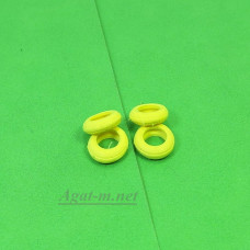 338-1-DIC Резина на Запорождец "Прогресс" комплект 4шт., желтая